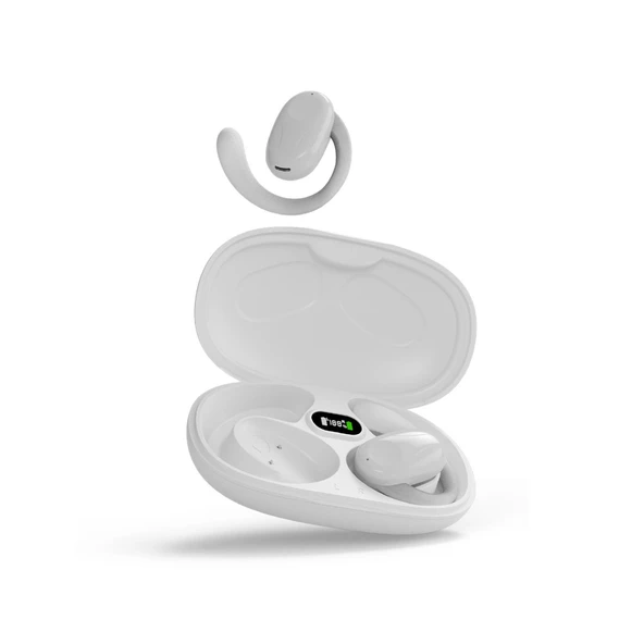Polosmart FS109 Kablosuz Bluetooth 5.3 Dokunmatik  TWS Kulaklık Beyaz ürün görseli 1