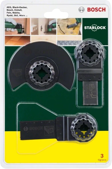 Bosch - Starlock - Promo Ahşap Başlangıç Seti 3 Parça - Resim 2