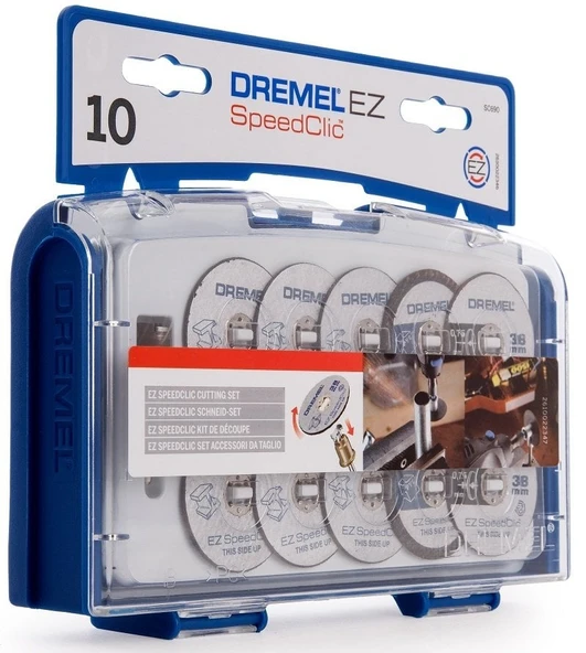 Dremel SC690 Speed Clic Kesme Seti 11 Parça - Resim 2
