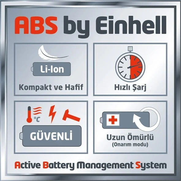 Einhell Power X Change Akü 18V 2.0Ah - Resim 4
