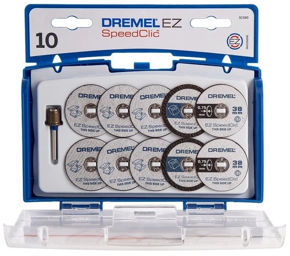 Dremel SC690 Speed Clic Kesme Seti 11 Parça - Resim 3