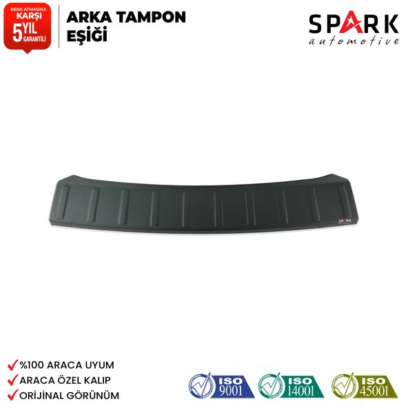 Peugeot 408 2022 Yılı Ve Sonrası Arka Tampon Eşiği Mat ürün görseli 1