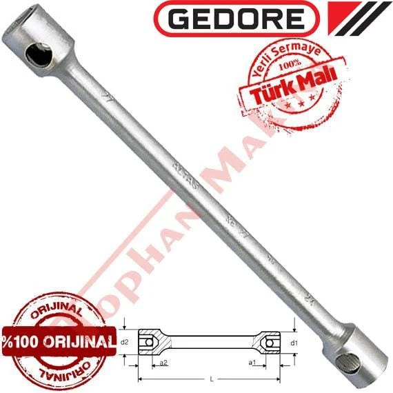 Gedore 27 Bijon Anahtarı 30x33 ürün görseli 1