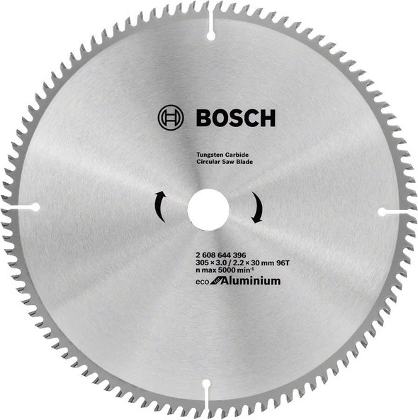 Bosch - Optiline Eco Serisi Alüminyum için Daire Testere Bıçağı 305*30 96 Diş ürün görseli 1