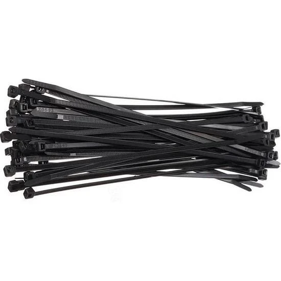 Zenith Kablo Bağı & Plastik Kelepçe & Cırt Kelepçe 3,6X300 mm Siyah 100 Adet ürün görseli 1