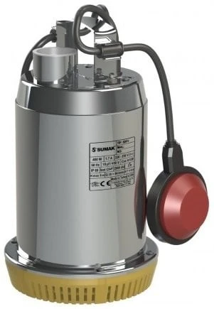 Sumak SDF6A Dalgıç Pompa 0.5Hp 1.1/4'' - Temiz Su Paslanmaz ürün görseli 1