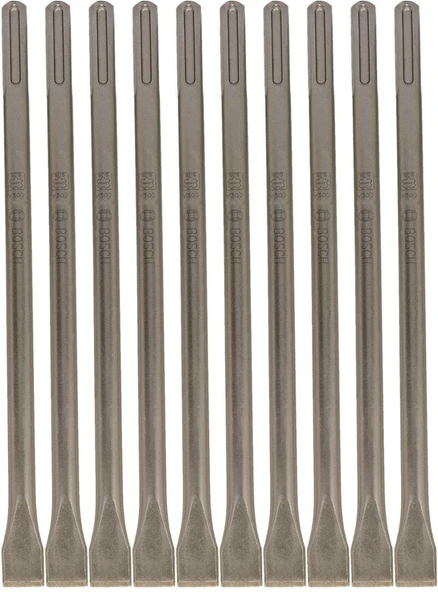 Bosch - SDS-Max Şaftlı Yassı Keski 400*25 mm 10'lu ürün görseli 1