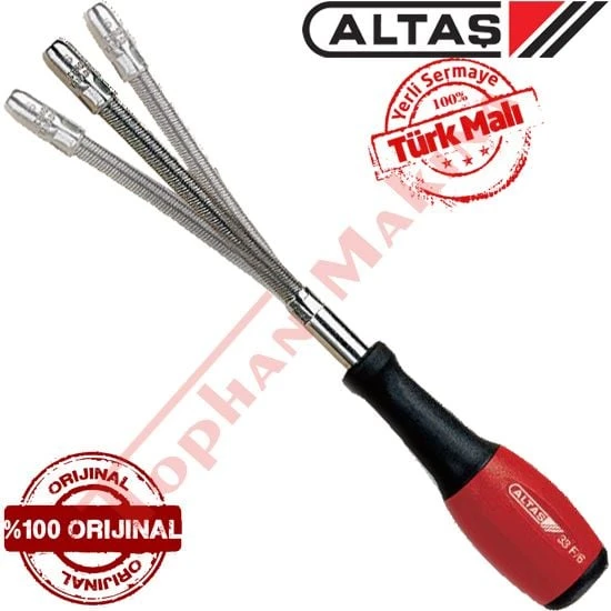 Altaş 33F Sipiralli Lokma Tornavida 6mm ürün görseli 1