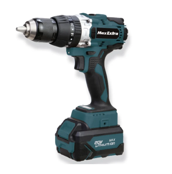Max Extra MXP9012 - 80 Nm Akülü Darbeli Matkap Vidalama - 20 Volt - 4 Amper ürün görseli 1