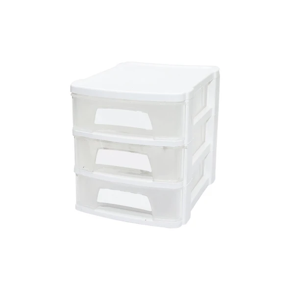 TONTON - NO:1 ÇEKMECE 3 KATLI 18.5X27X22.2CM GO53/01196 ürün görseli 1