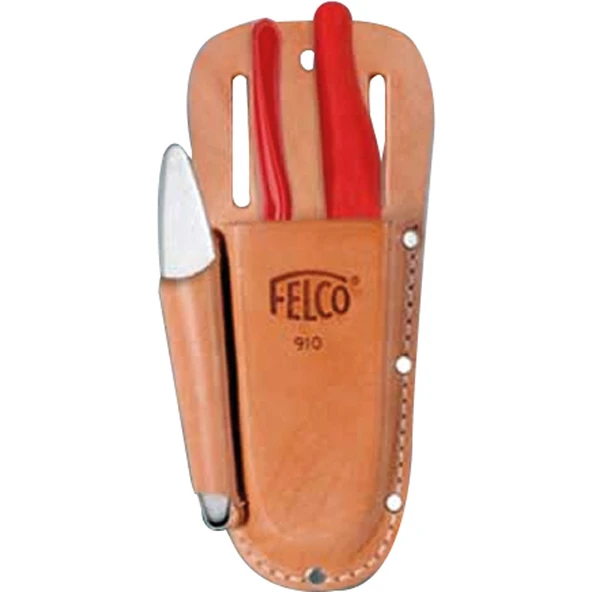 Felco 910+ Plus Cepli Orijinal Deri Budama Makası Kılıfı 120gr ürün görseli 1