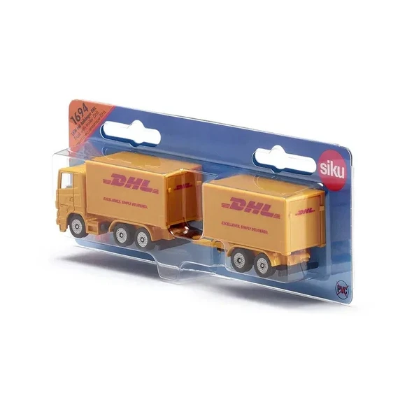 SIKU DHL Römorklu Kamyon - Resim 2