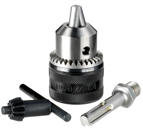 Leo SDS Plus Adaptör Çevirici Mandren 1.5-13mm Metal Anahtarlı ürün görseli 1