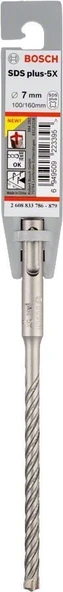 Bosch - SDS-Plus-5X Serisi Kırıcı Delici Matkap Ucu 7*160 mm ürün görseli 1