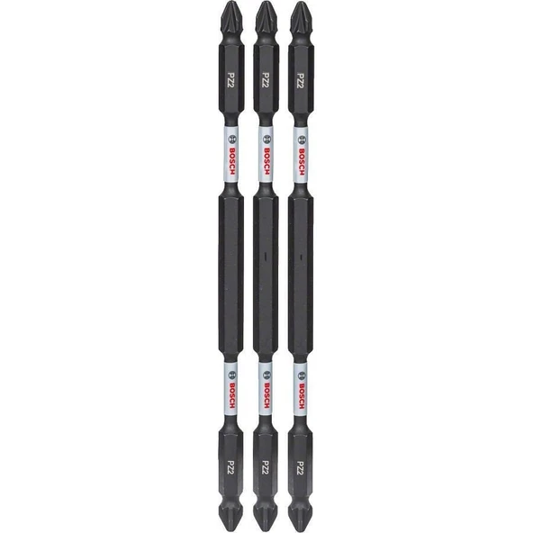 Bosch - Impact Control Serisi Çift Taraflı Vidalama Ucu 3'lü PZ2 *150mm ürün görseli 1