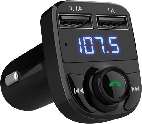 X8 Bluetooth Kablosuz Araç Kiti ürün görseli 1