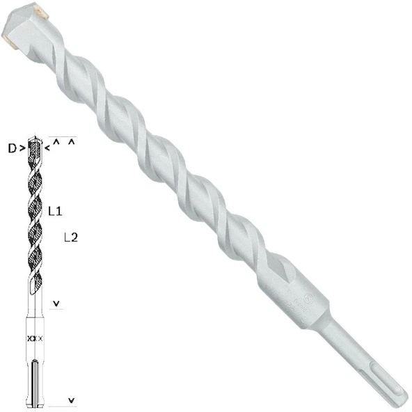 Bosch - Plus-1 Serisi, SDS-plus Kırıcı Delici Matkap Ucu 22*260 mm ürün görseli 1