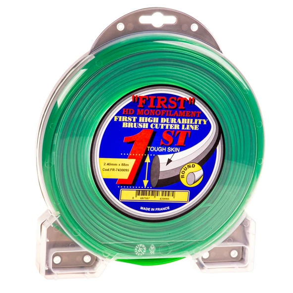 First 743095 Misina Yuvarlak Silikonlu 2.4mm 88 Metre ürün görseli 1