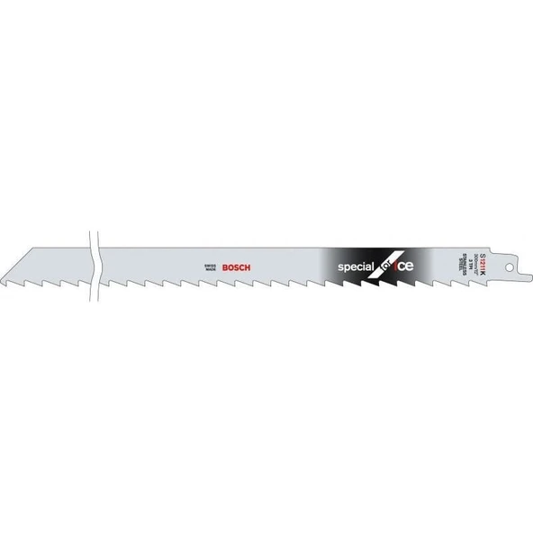 Bosch S 1211 K Et Kemik Testere Bıçağı Paslanmaz 300mm 12'' ürün görseli 1