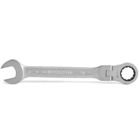 İzeltaş 0345 Mafsallı Cırcır Kombine Anahtar 13mm ürün görseli 1