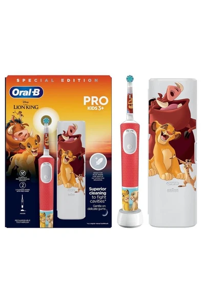 Oral-B Pro Kids The Lion King Şarjlı Çocuk Diş Fırçası ürün görseli 1