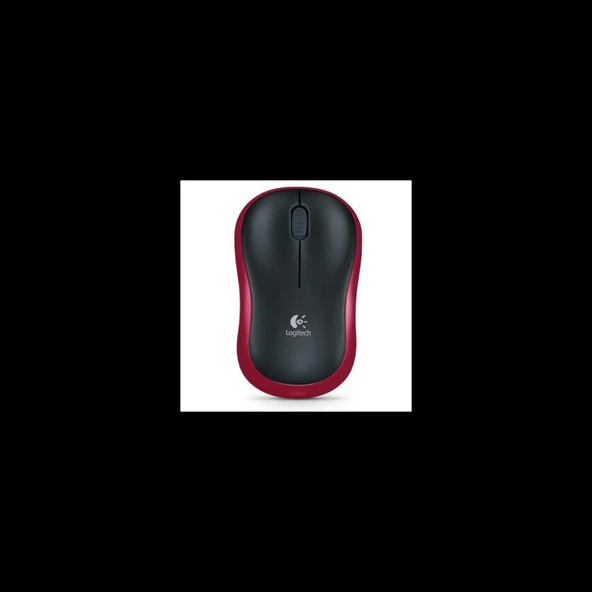 LOGITECH 910-002237, M185 Kırmızı, USB Nano 2,4G Kablosuz, 1000dpi, Optik, 3 Tuşlu, 12ay Pil Ömrü, Mouse ürün görseli 1