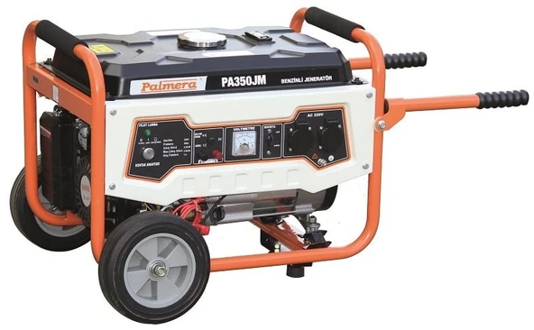 Palmera PA350JM5 Jeneratör Benzinli Marşlı 6.5Hp 2.8kW Monofaze ürün görseli 1