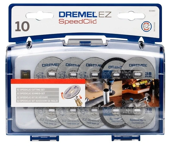 Dremel SC690 Speed Clic Kesme Seti 11 Parça ürün görseli 1