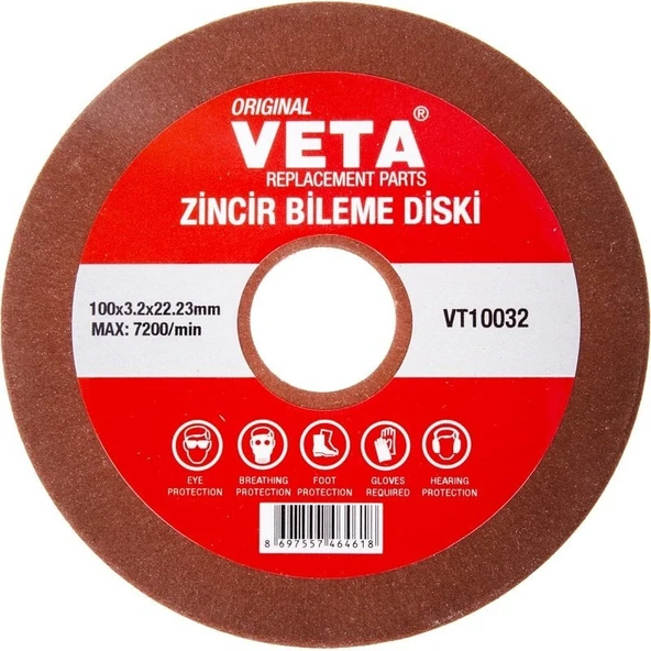 Veta VT10032 Zincir Bileme Diski 100x22.23x3.2mm ZB85 ürün görseli 1