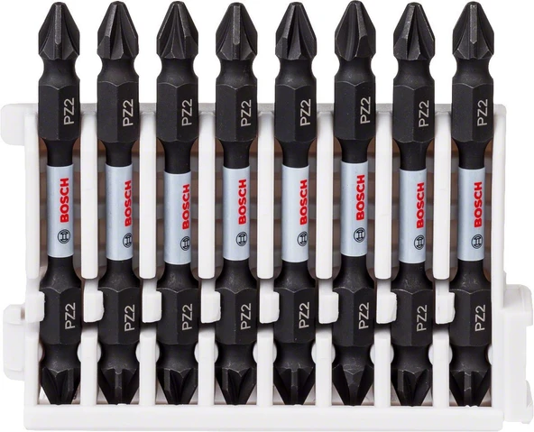 Bosch - Impact Control Serisi Çift Taraflı Vidalama Ucu 8'li PZ2 *65mm ürün görseli 1