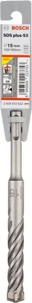 Bosch - SDS-Plus-5X Serisi Kırıcı Delici Matkap Ucu 15*160 mm ürün görseli 1