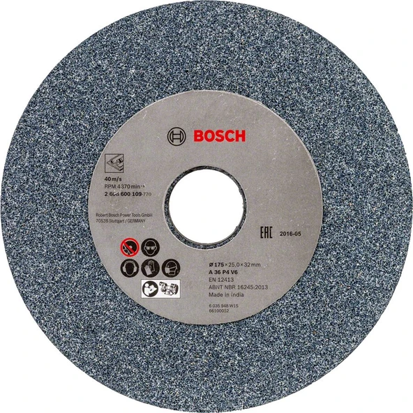 Bosch - 175*25*32 mm GSM 175 İçin 36 Kum Taşlama Taşı ürün görseli 1