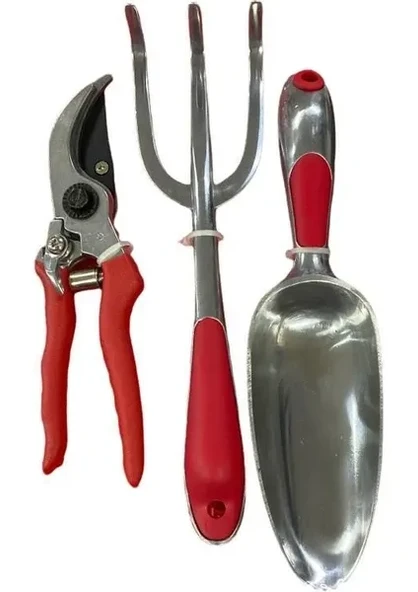 MAXGARDEN MAX820298 BUDAMA MAKASI, ÇAPA VE KÜREK SETİ 4 PARÇA ürün görseli 1
