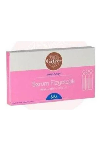 Gıfrer Serum Fızyolojık %0,9 10X5 Ml Flakon ürün görseli 1