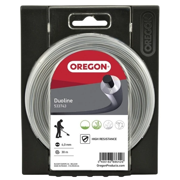 Oregon DUOLINE 533743 Misina 4.0mm 30 Metre Yuvarlak ürün görseli 1