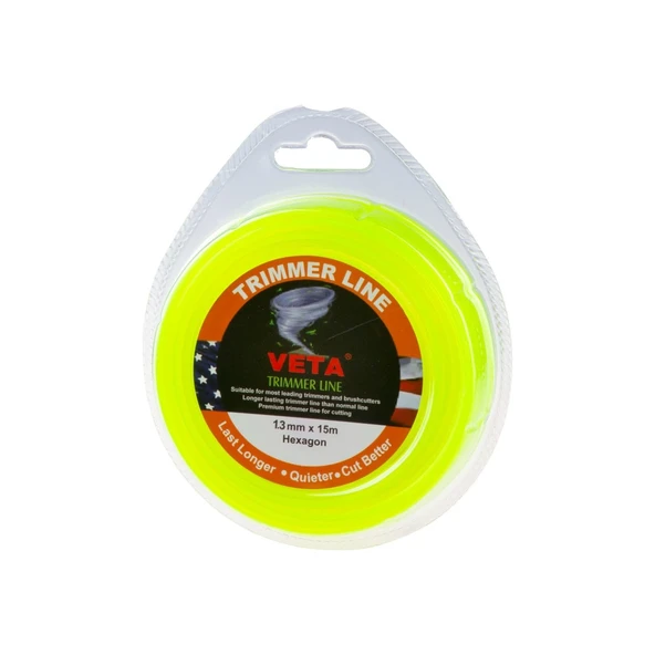Veta 131739 Misina 1.3mm 15 Metre 6 Köşe ürün görseli 1