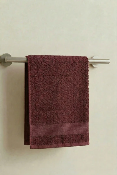 Nila Kahverengi El Havlusu - 50x90 Cm, 230Gr, %100 Pamuk ürün görseli 1