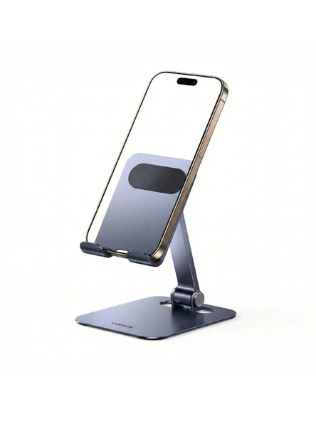 UGREEN 45857 LP891 Çift Eksenli Çok Açılı Katlanabilir Metal Gövde Masaüstü Telefon ve Tablet Standı ürün görseli 1
