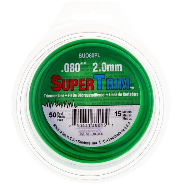 SuperTrim DX221366 Misina 2.0mm 15 Metre Yeşil Yuvarlak ürün görseli 1