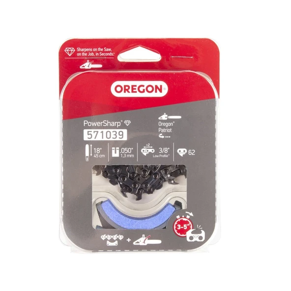 Oregon 571039 Powersharp Zincir ve Bileme Taşı Seti 31 Diş - Oregon CS1500 ürün görseli 1