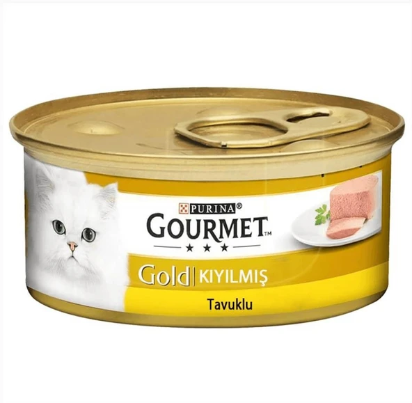 Gourmet Gold Kıyılmış Tavuk Etli Konserve Kedi Maması 85 Gr ürün görseli 1