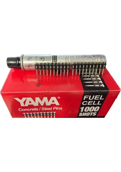 Yama PCS2727G Gazlı Tabanca Beton Çivisi 27MM 1000 Adet + Gaz ürün görseli 1