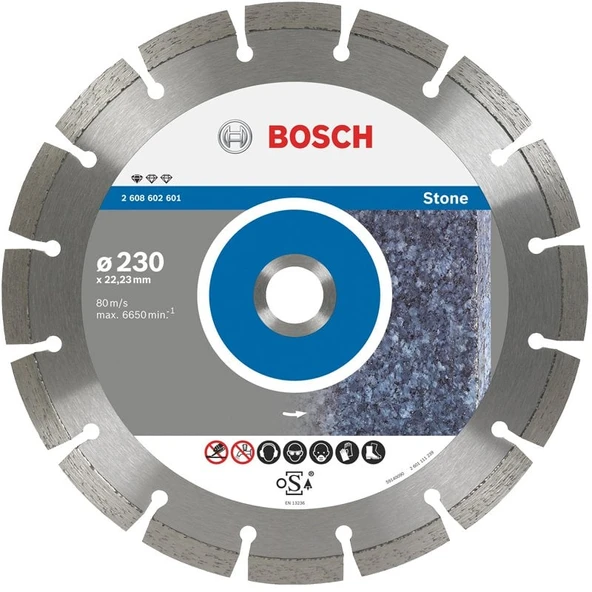 Bosch - Standard Seri Taş İçin Elmas Kesme Diski 230 mm ürün görseli 1
