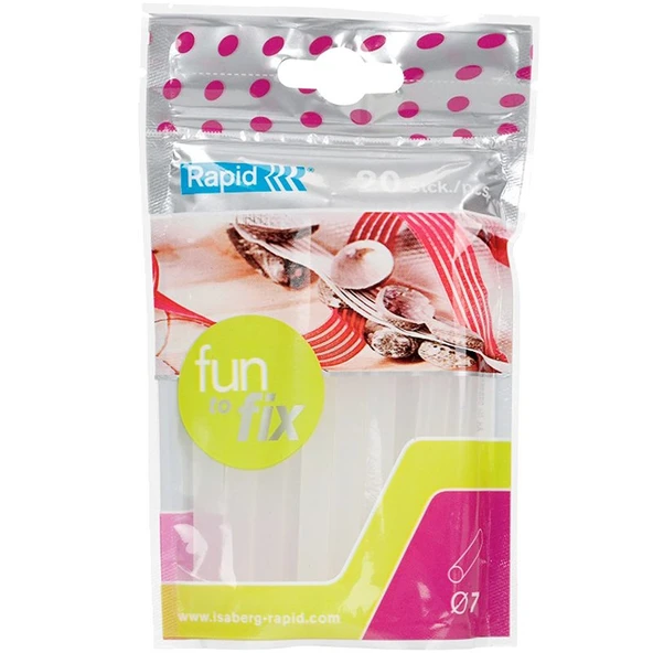 Rapid Şeffaf Yapıstırıcı Silikon Mum Çubuk 7x100mm ürün görseli 1
