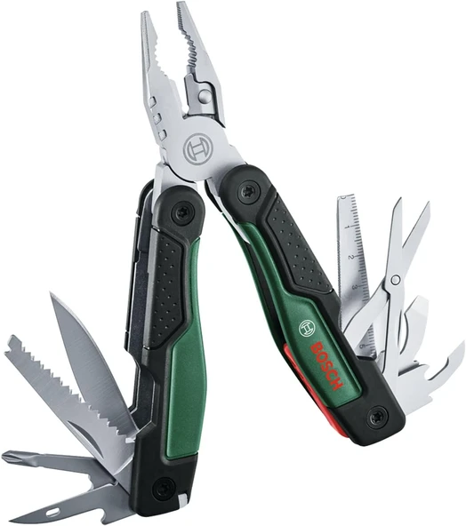 Bosch 16 Fonksiyonlu Çok Amaçlı Pense Çakı El Aleti - 1600A02Z98 ürün görseli 1