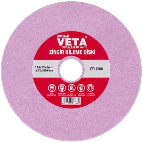 Veta VT14560 Zincir Bileme Diski 145x22x6mm ürün görseli 1