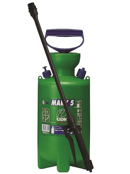 DiMartino Mary 5 İlaçlama Pompası Kollu 5.5 Litre ürün görseli 1