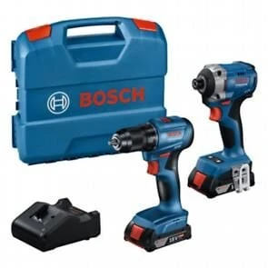 Bosch Professional GDR 18V-215 + GSR 185-LI + 2x2,0AH + GAL 18V-20 + takım çantası ürün görseli 1
