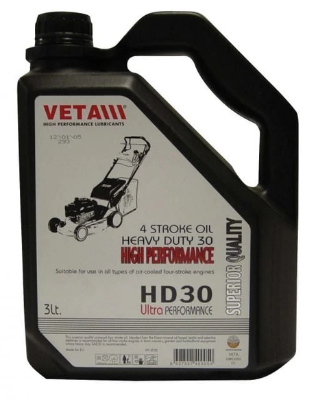 Veta 4T30 Dört Zamanlı Motor Yağı 3lt ürün görseli 1