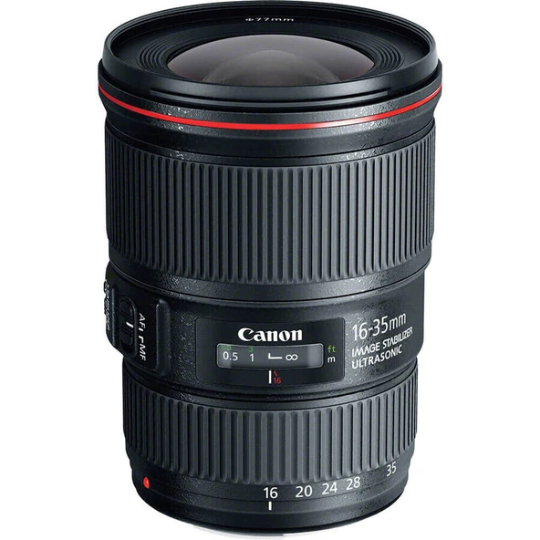 Canon EF 16-35mm f/4L IS USM Geniş Açı Lens / On İthalat Garantili ürün görseli 1
